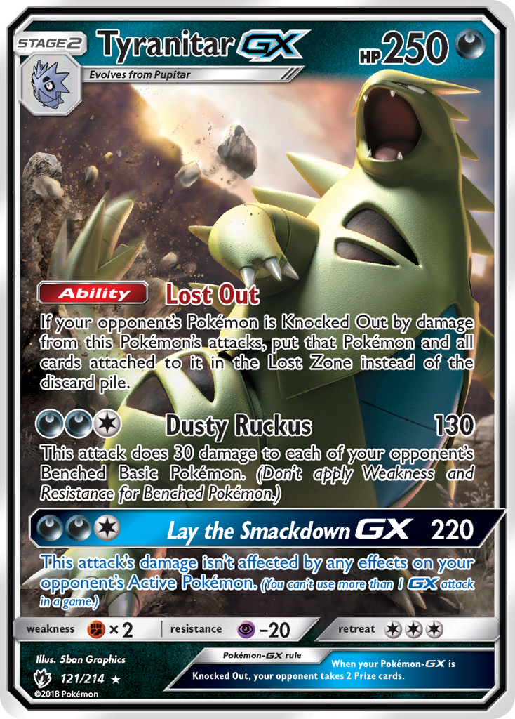 Tyranitar-GX 121 / 214