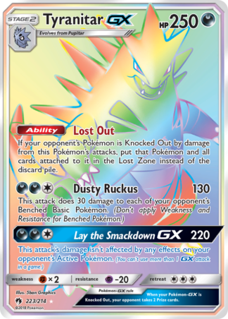 Tyranitar-GX 223 / 214