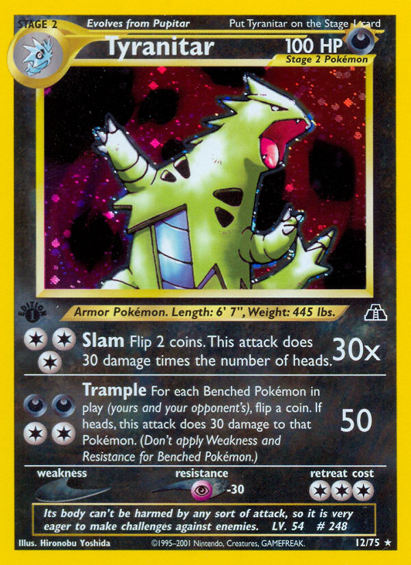 Tyranitar 12 / 75
