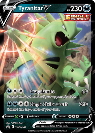 Tyranitar V SWSH109 / 307