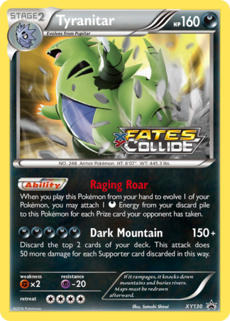 Tyranitar XY130 / 211