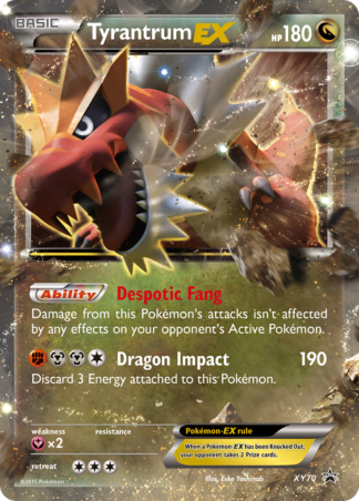 Tyrantrum-EX XY70 / 211