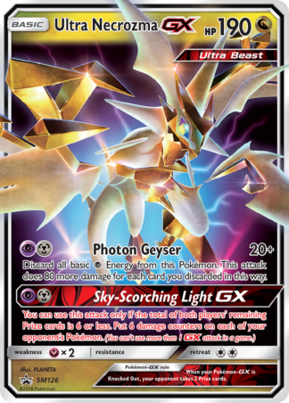 Ultra Necrozma-GX SM126 / 248