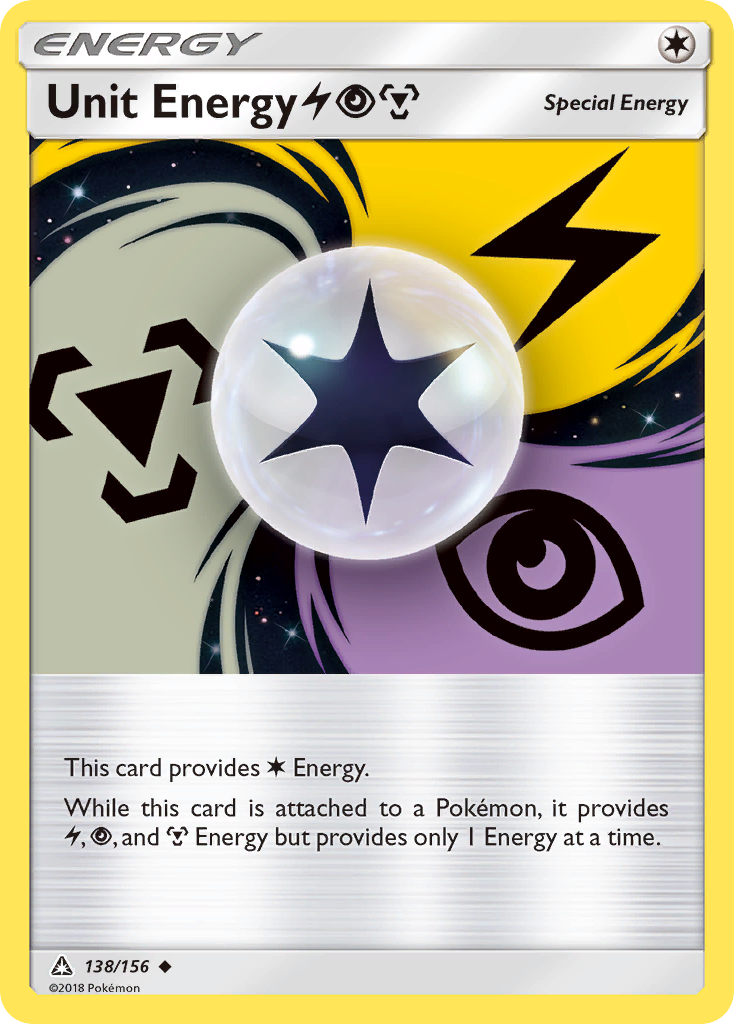 Unit Energy LightningPsychicMetal 138 / 156