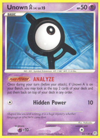 Unown [A] 65 / 130