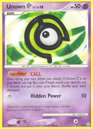 Unown [C] 67 / 130