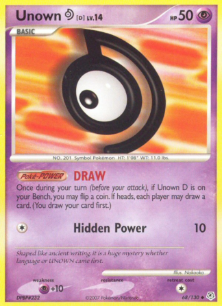 Unown [D] 68 / 130