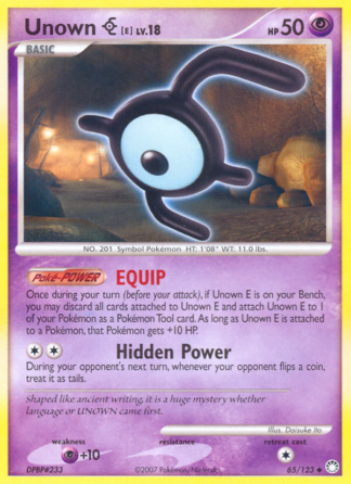 Unown [E] 65 / 123