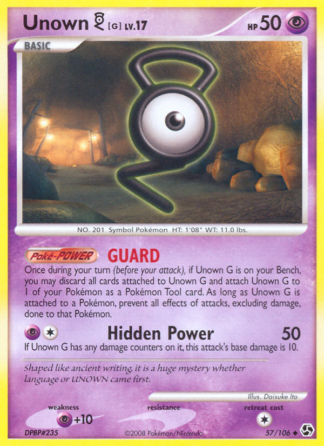 Unown [G] 57 / 106