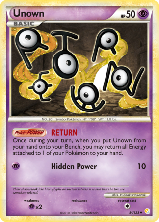 Unown 54 / 123