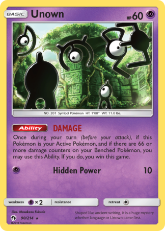 Unown 90 / 214