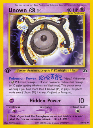 Unown [M] 49 / 75