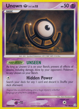 Unown [U] 78 / 146