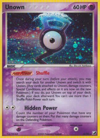 Unown G / 115
