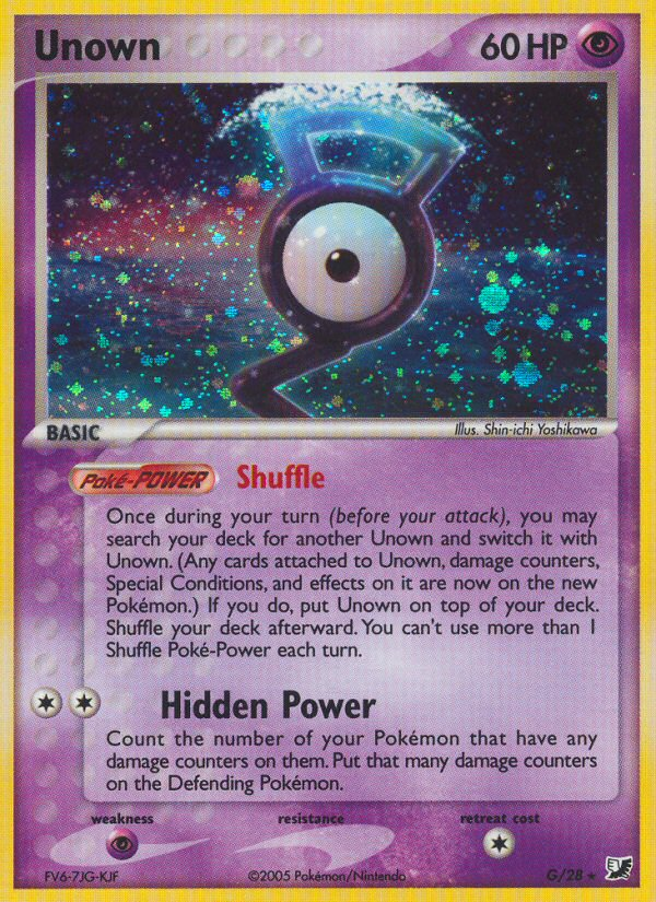 Unown G / 115