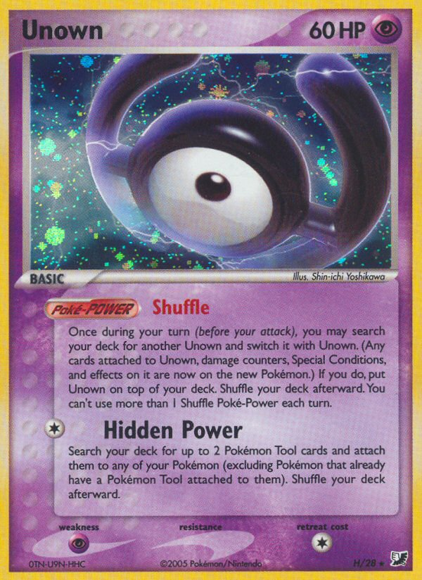 Unown H / 115