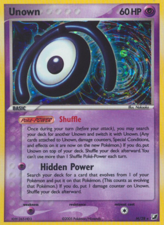 Unown M / 115