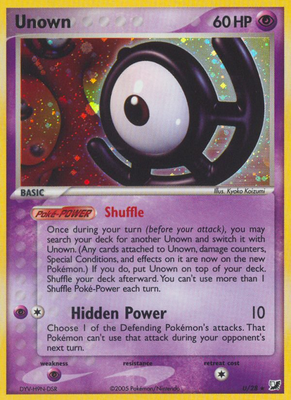 Unown U / 115