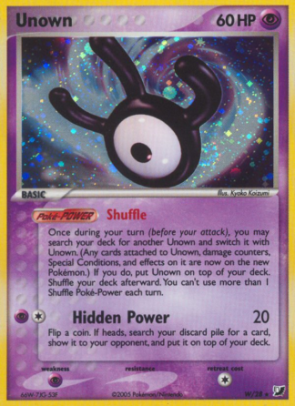 Unown W / 115