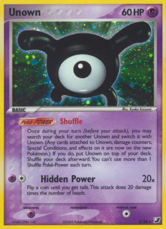 Unown X / 115