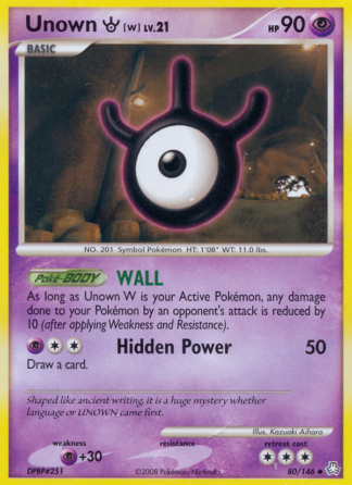 Unown [W] 80 / 146