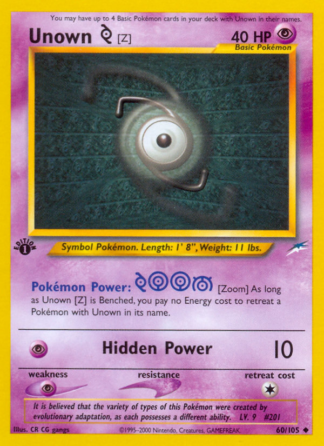 Unown [Z] 60 / 105