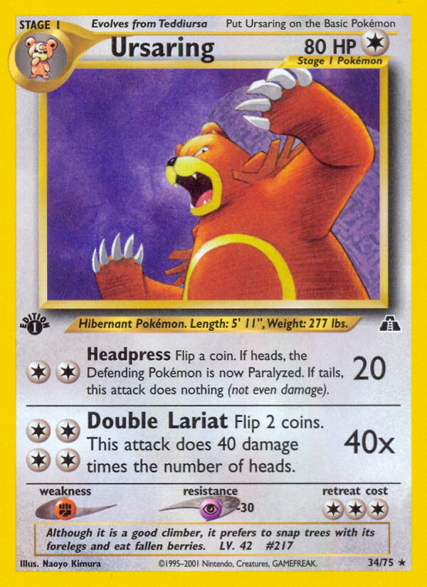 Ursaring 34 / 75