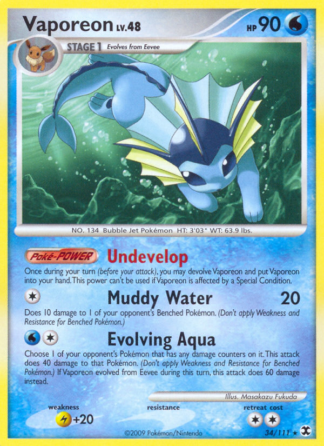 Vaporeon 34 / 111