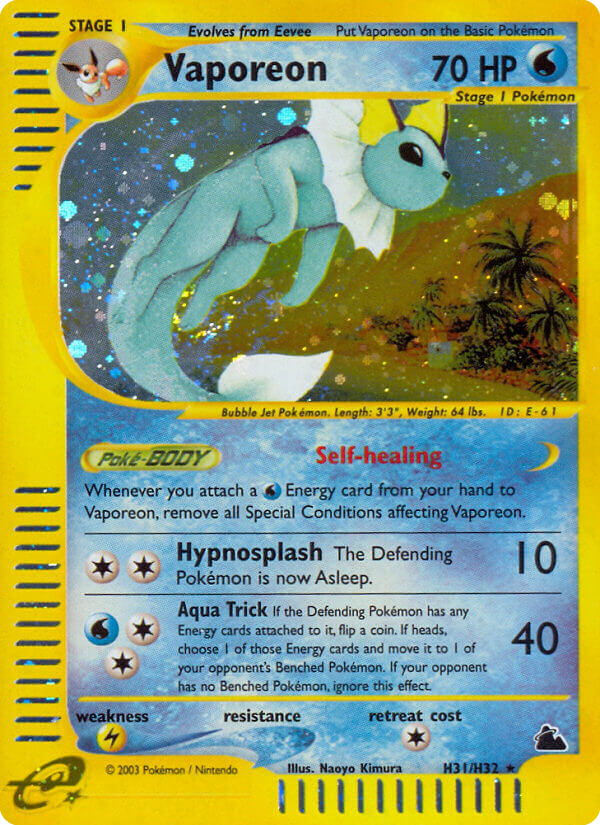 Vaporeon H31 / 144