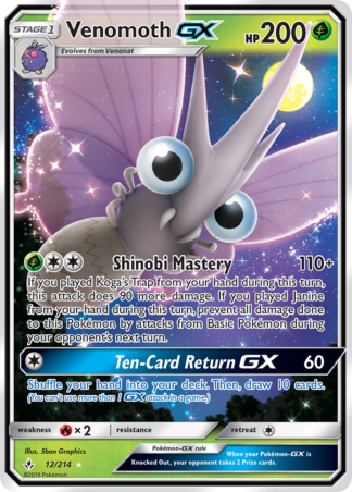 Venomoth-GX 12 / 214