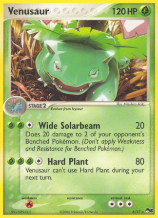 Venusaur 6 / 17