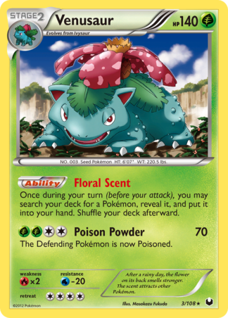 Venusaur 3 / 108