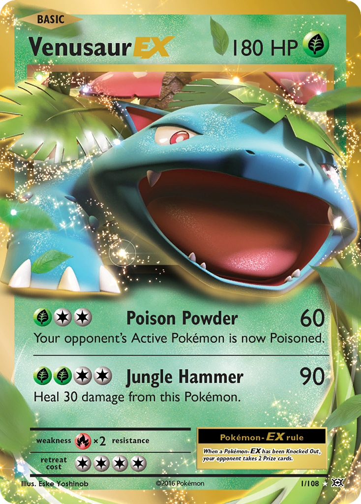 Venusaur-EX 1 / 108