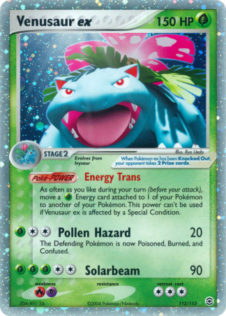 Venusaur ex 112 / 112