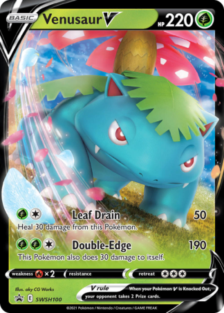 Venusaur V SWSH100 / 307