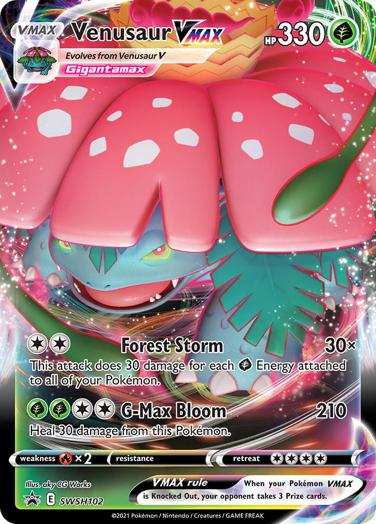 Venusaur VMAX SWSH102 / 307