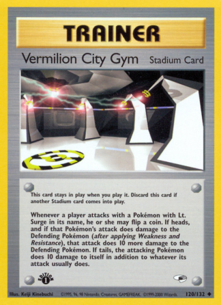 Vermilion City Gym 120 / 132