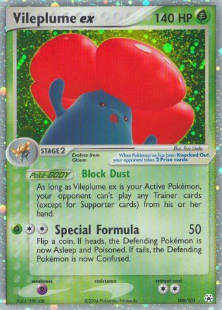 Vileplume ex 100 / 101
