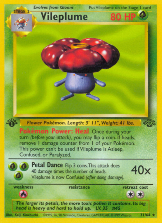 Vileplume 31 / 64