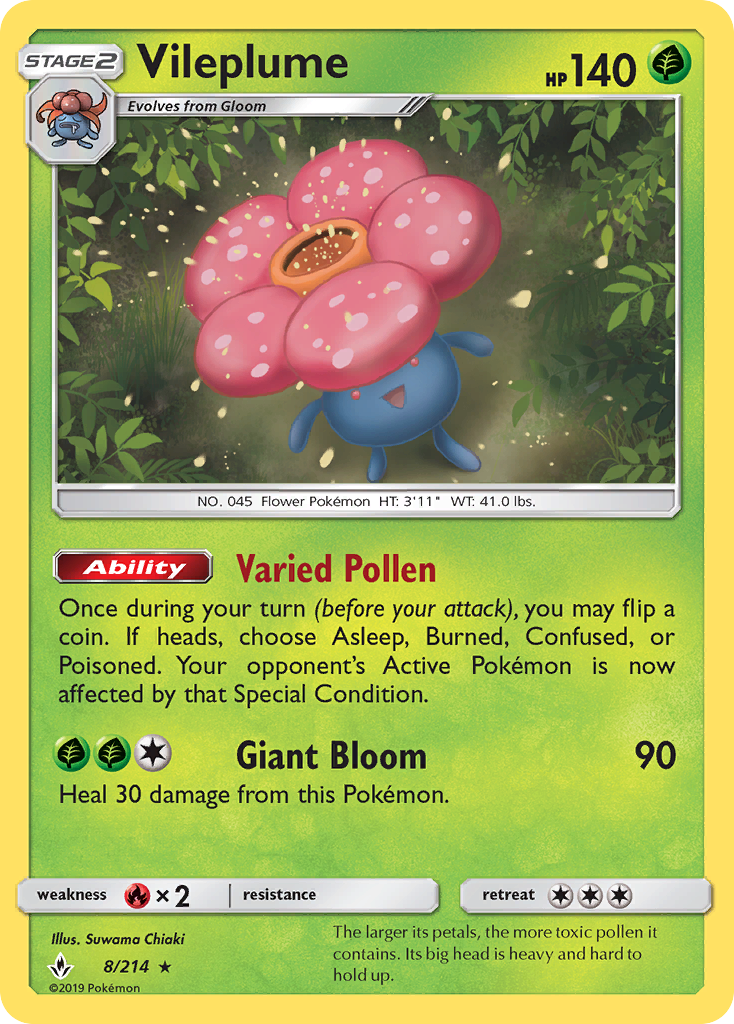 Vileplume 8 / 214