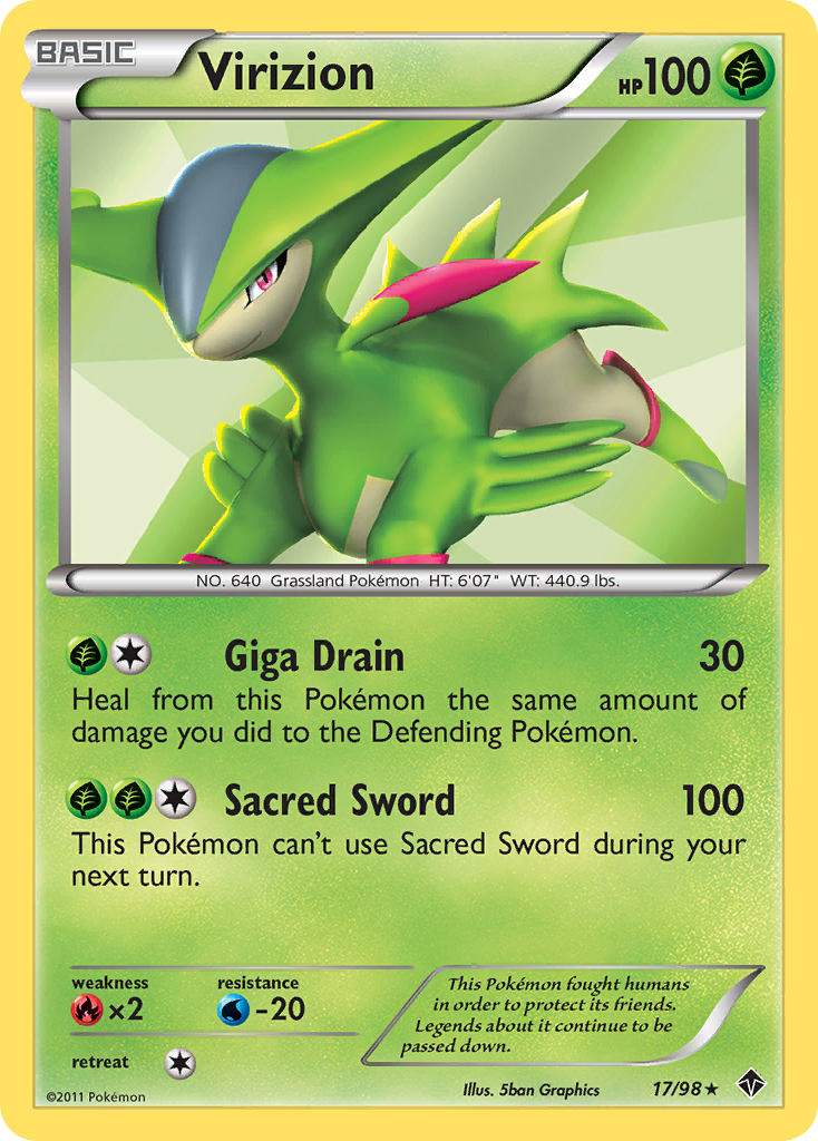 Virizion 17 / 98