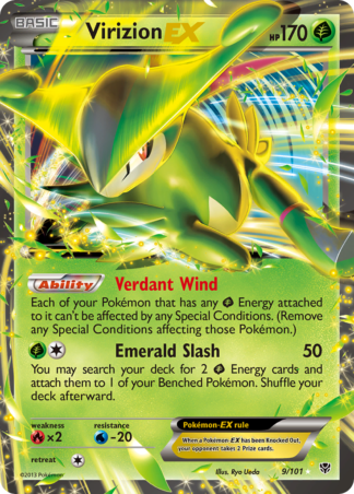 Virizion-EX 9 / 101