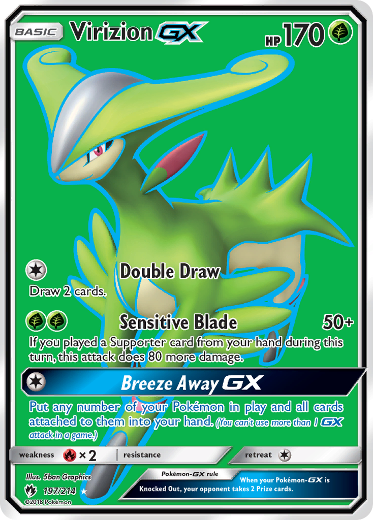Virizion-GX 197 / 214