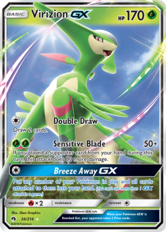Virizion-GX 34 / 214
