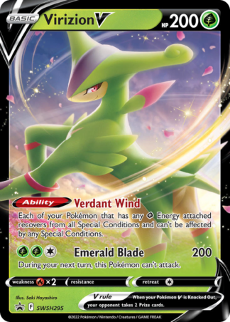 Virizion V SWSH295 / 307