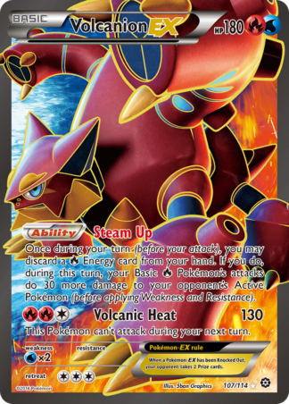 Volcanion-EX 107 / 114