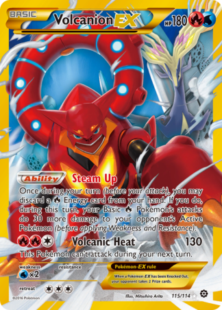 Volcanion-EX 115 / 114