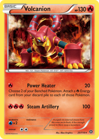 Volcanion 25 / 114