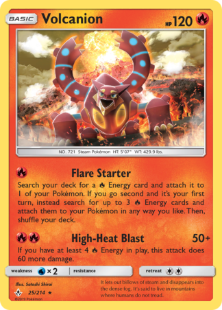 Volcanion 25 / 214