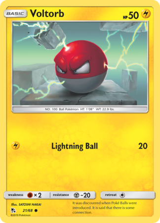 Voltorb 21 / 68
